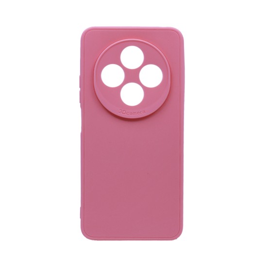 Soft Silicone Case with Camera Shield for Xiaomi Redmi 14C Pink